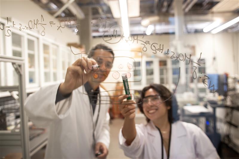 View overlooking downtown Phoenix from Mountain Butte at nighttime